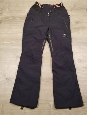 Picture Expedition Line Womens Organic Ski Snow Pants Size Medium Navy Blue